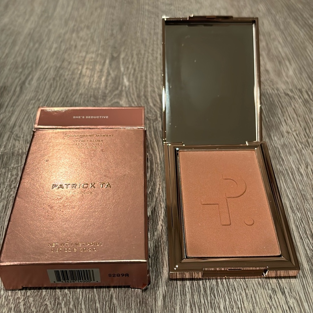 COPY - Brand new!  Patrick TA Monochrome Moment Velvet Blush- She’s Seductive